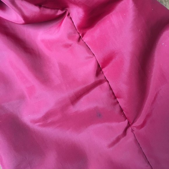 ASOS Red Bomber Jacket sz xs - Picture 3 of 4